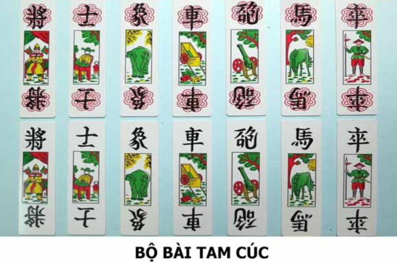 Quy tắc xếp bài tam cúc ra sao?