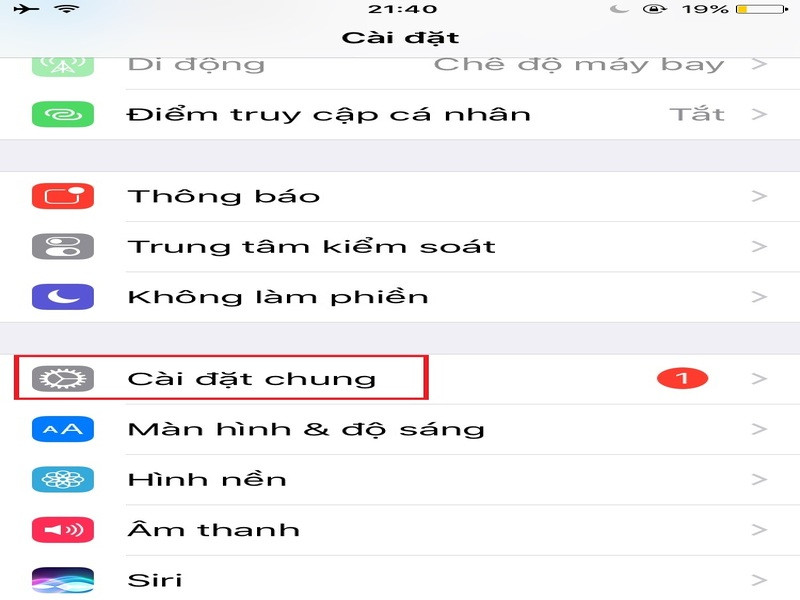 Thực hiện cài đặt để sử dụng ứng dụng